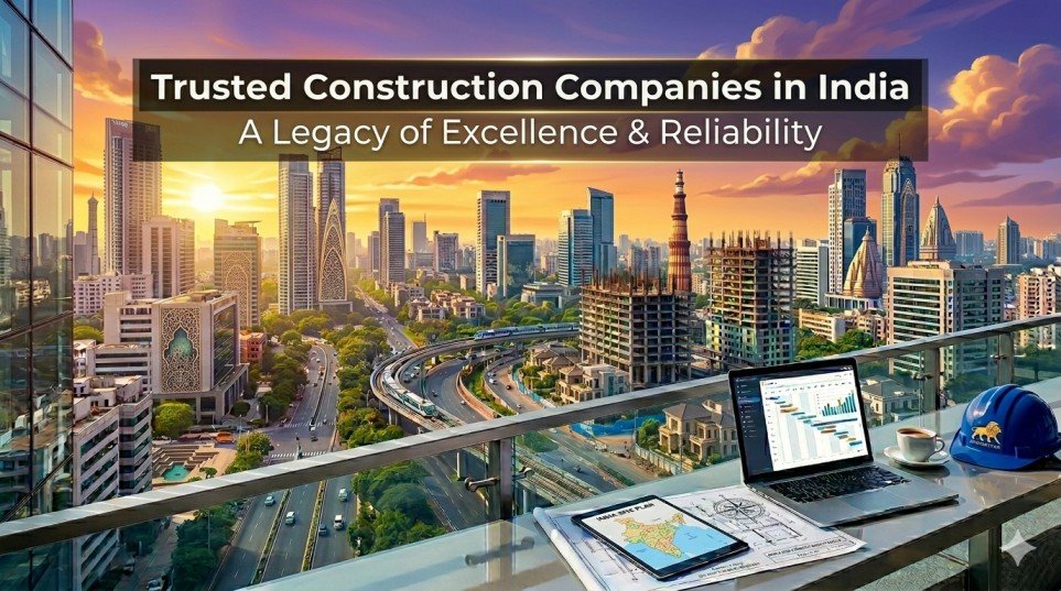 top 5 construction comapnies in india