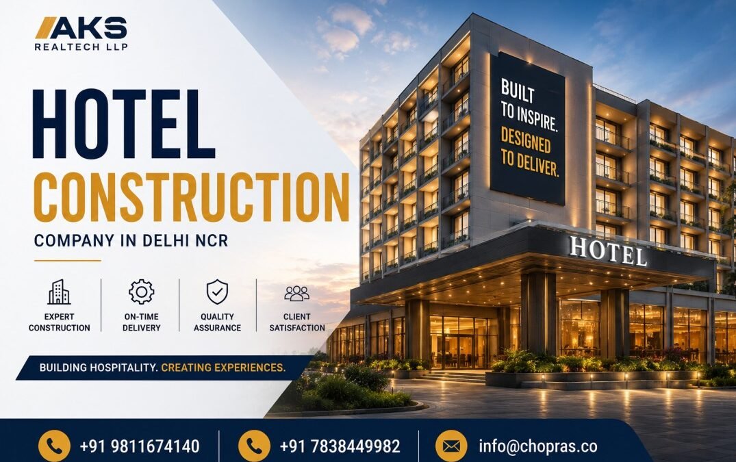 Premium Hotel Construction Company in Delhi NCR | Hotel Building Construction & PMC